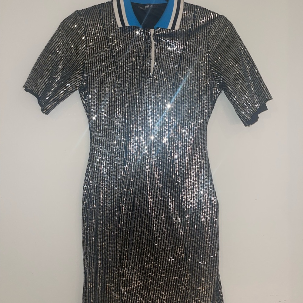XS Sequin dress from SHEIN. lightly worn 2 years ago!